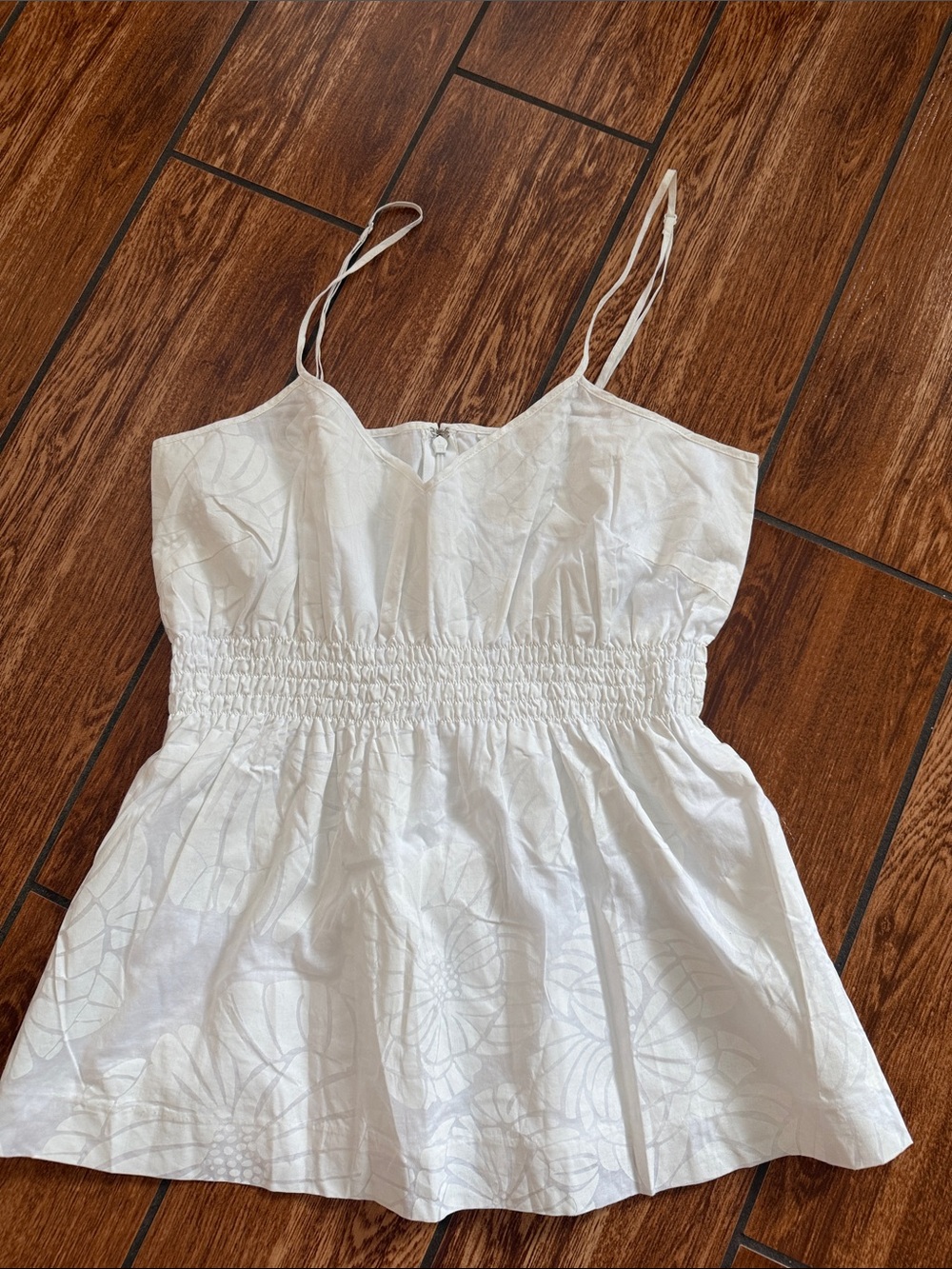 Lilly Pulitzer White Cotton Cami